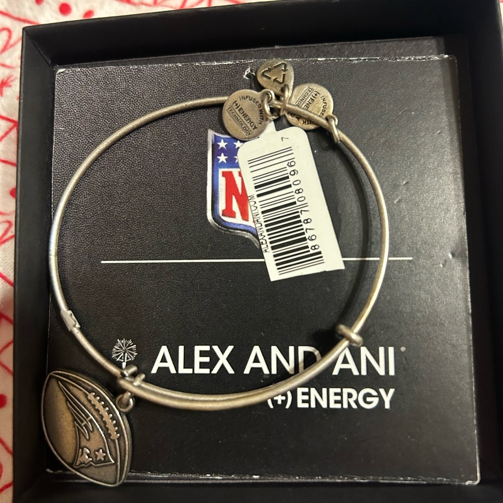 Patriots Alex and Ani bracelet